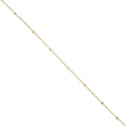 Chaînette Maille Forçat Acier Inoxydable Maillon 3,1mm X 2,3mm Argent