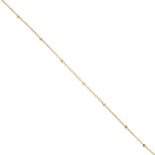 Pompon Gland Avec Chaînettes Doré 5,5 Cm - Pour Bijoux, Couture, Sacs, Neuf