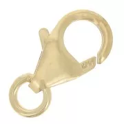 Fermoirs mousquetons 10 mm - Gold filled (or laminé)  x10