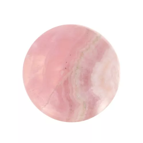 Cabochon rond 6 mm - Rhodochrosite x1
