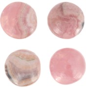 Cabochon rond 6 mm - Rhodochrosite x1