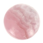 Cabochon rond 8 mm en pierre gemme - Rhodochrosite x1|raw }}