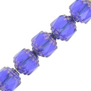 Facettes Antiques  8 mm Sapphire Bronze x10|raw }}