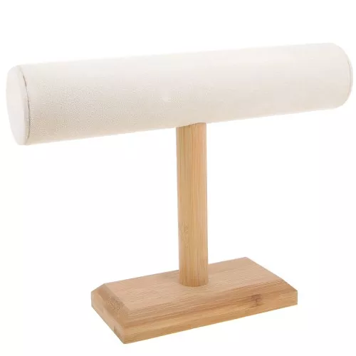 Porte bijoux présentoir à bijoux pour bracelets 19x25 cm en bois