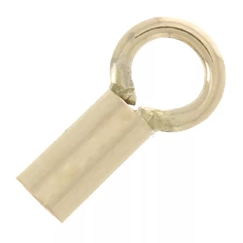Embout pour cordon 1.4 mm - Gold Filled (or laminé) x2