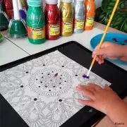 Gel pailleté pour Slime - Cléopatre - Blanc néon x250ml