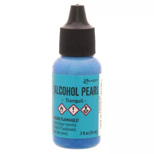 Encre transparente à alcool - Alcohol Pearl Tim Holtz - Tranquil x14ml