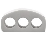 Poussoir 12x6 mm pour 3 cordons de 3 mm - Acier inoxydable 316L x1|raw }}