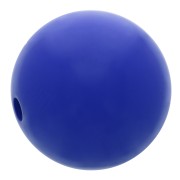 Perle en résine opaque 10 mm - Bleu royal x1|raw }}