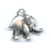 Breloque Eléphant 15 mm argenté vieilli x1|raw }}