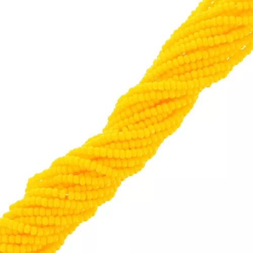 Charlottes Preciosa 11/0 - Opaque Jaune foncé x20g