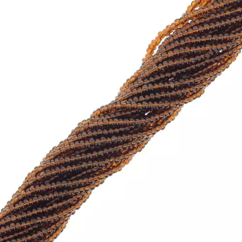 Charlottes Preciosa 13/0 - Smoked Topaz x10g