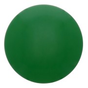 Cabochon rond 12 mm en résine opaque - Vert emeraude x1
