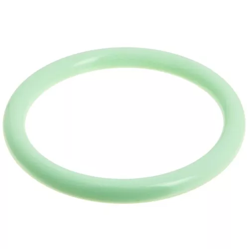 Bracelet jonc en résine opaque 67 mm - Vert pastel x1