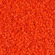 Miyuki Delica 11/0 DB0722 - Opaque Orange x100g