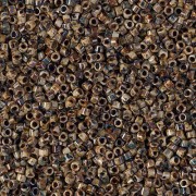 Miyuki Delica 11/0 DB2267 - Opaque Brown Picasso x100g