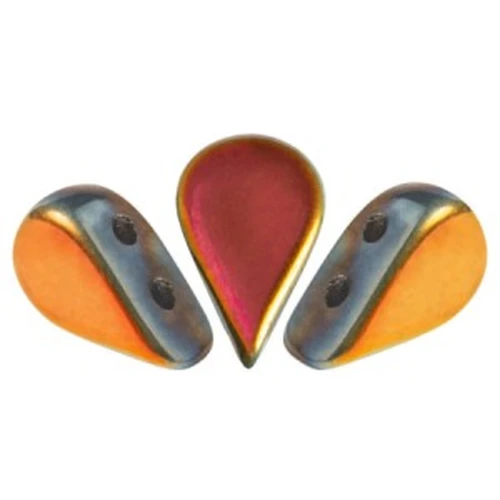 Perles en verre Amos® par Puca® 5x8 mm - Full Marea x10g