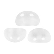 Perles en verre Kos® par Puca® 6x3 mm - Crystal Mat x10g|raw }}