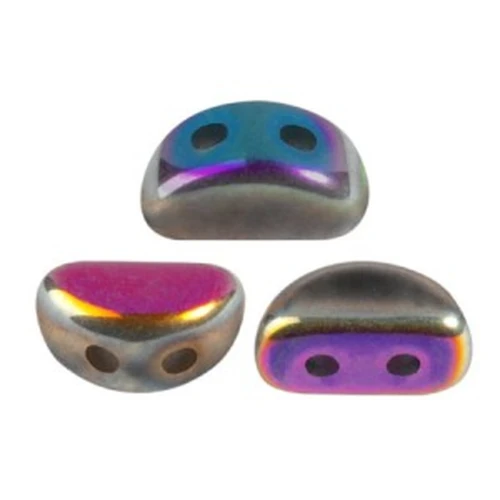 Perles en verre Kos® par Puca® 6x3 mm - Full Sliperit x10g