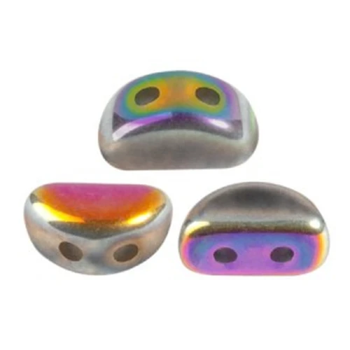 Perles en verre Kos® par Puca® 6x3 mm - Full Vitrail x10g