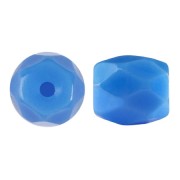 Perles en verre Baros® par Puca® 6x5 mm - Frost Blue Lagoon x10g|raw }}