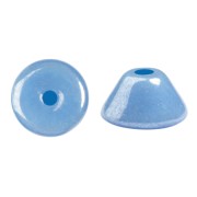 Perles en verre Konos® par Puca® 4x2 mm - Frost Blue Lagoon Luster x10g|raw }}