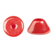 Perles en verre Konos® par Puca® 4x2 mm - Frost Cherry Luster x10g|raw }}