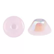 Perles en verre Konos® par Puca® 4x2 mm - Frost Sweet Pink AB x10g
