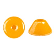 Perles en verre Konos® par Puca® 4x2 mm - Frost Tangerine Luster x10g|raw }}