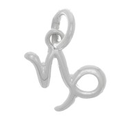 Breloque signe astrologique 9x7 mm - Capricorne - Argent 925 x1|raw }}