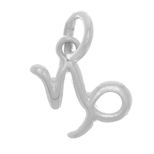 Breloque signe astrologique 9x7 mm - Capricorne - Argent 925 x1