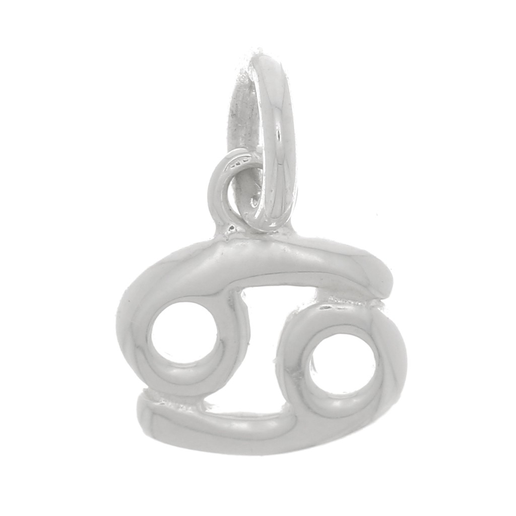 Pendentif Ancien En Argent Massif 925 - Signe Du Zodiaque Taureau - Breloque Créateur - Occasion