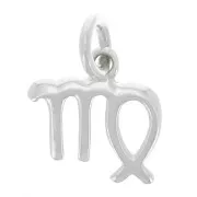 Breloque signe astrologique 10.5x10 mm - Vierge - Argent 925 x1