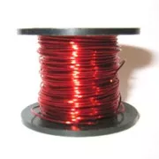 Fil de cuivre 0.50 mm Rouge x 25 m