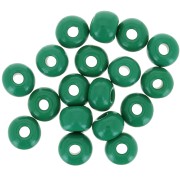 Perles rocailles Preciosa  2/0 - 6 mm - Opaque Vert foncé x20g