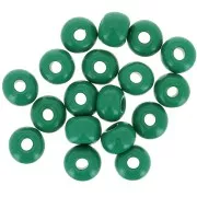 Perles rocailles Preciosa  2/0 - 6 mm - Opaque Vert foncé x20g