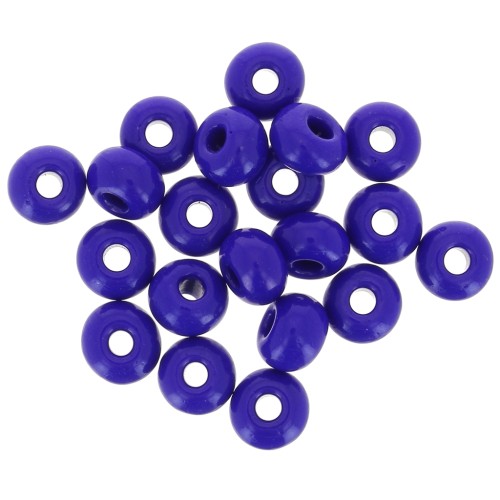 Perles rocailles Preciosa 2/0 - 6 mm - Opaque Dark Sapphire x20g