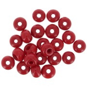 Perles rocailles Preciosa  2/0 6 mm - Opaque Rouge x20g