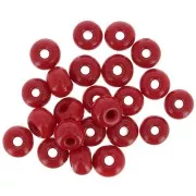 Perles rocailles Preciosa  2/0 6 mm - Opaque Rouge x20g