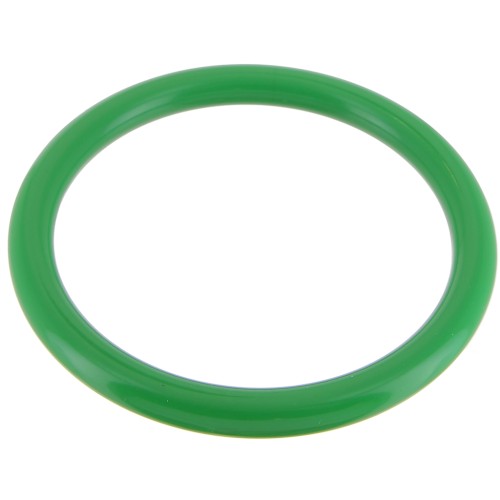 Bracelet jonc en résine opaque 67 mm - Vert sapin x1