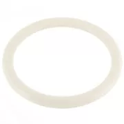 Bracelet jonc en résine opaque 67 mm - Ecru x1