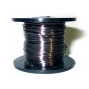 Fil de cuivre 0.50 mm Noir x 25 m