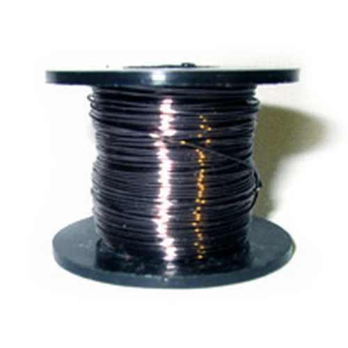 Fil de cuivre 0.50 mm Noir x 25 m