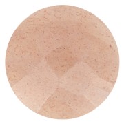 Cabochon rond facetté 12 mm en pierre gemme - Pierre de lune Mix Rose x1