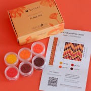 Kit perles Miyuki By Perles & Co - Assortiment Miyuki Delica 11/0 Flame Mix