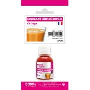 Colorant liquide pour bougie - Orange x27ml|raw }}