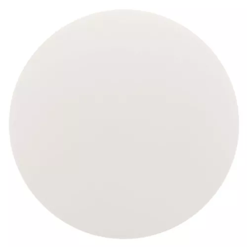 Cabochon rond en résine opaque effet mat 12 mm - Ivoire x1
