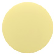 Cabochon rond en résine opaque effet mat 12 mm - Jaune pastel x1
