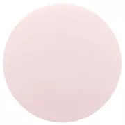 Cabochon rond en résine opaque effet mat 14 mm - Rose pastel x1