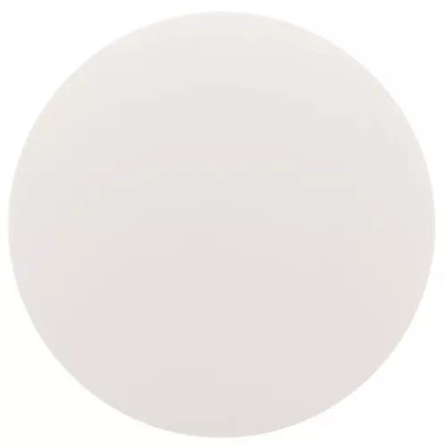 Cabochon rond en résine opaque effet mat 14 mm - Ivoire x1